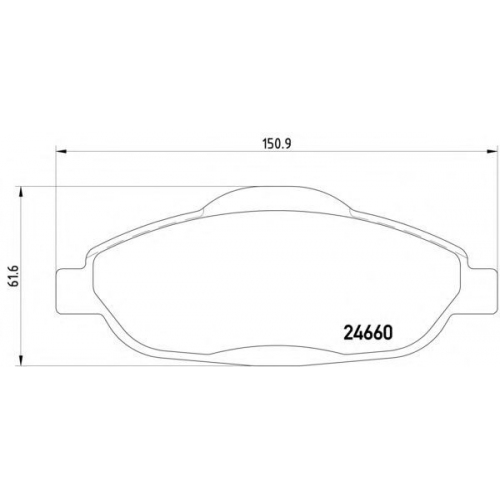 Купить Тормозные колодки Textar передние дисковые комплект Peugeot 308 [2466001] в интернет-магазине Ravta – самая низкая цена