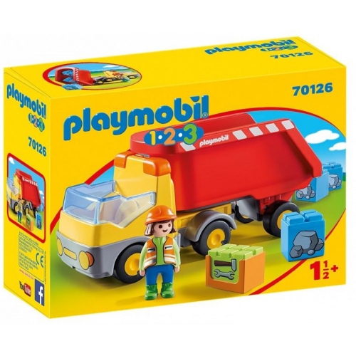 Купить Playmobil. Конструктор арт.70126 "Dump Truck" (Самосвал) в интернет-магазине Ravta – самая низкая цена