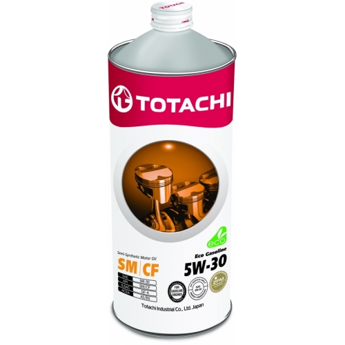 Купить Моторное масло Totachi Eco Gasoline Semi-Synthetic SN/CF 5W-30 (1л) в интернет-магазине Ravta – самая низкая цена