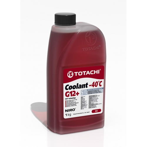 Купить Охлаждающая жидкость TOTACHI NIRO COOLANT Red -40C G12+ 1кг в интернет-магазине Ravta – самая низкая цена