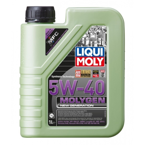 Купить 9053 LiquiMoly НС-синт.мот.масло Molygen New Generation 5W-40 SN/CF;A3/B4 (1л) в интернет-магазине Ravta – самая низкая цена