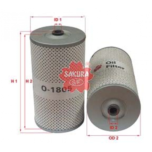 Купить O1805 Sakura Фильтр масляный (P550034) в интернет-магазине Ravta – самая низкая цена
