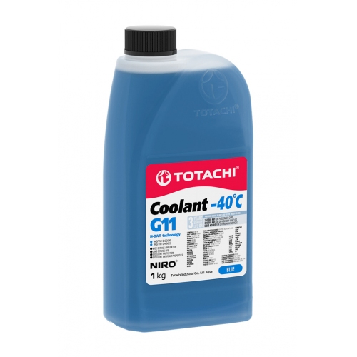 Купить Охлаждающая жидкость TOTACHI NIRO COOLANT Blue -40C G11 1кг в интернет-магазине Ravta – самая низкая цена