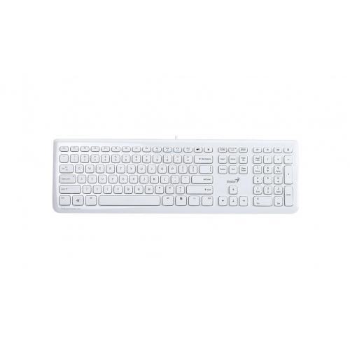Купить клавиатура Genius SlimStar i280, USB white в интернет-магазине Ravta – самая низкая цена