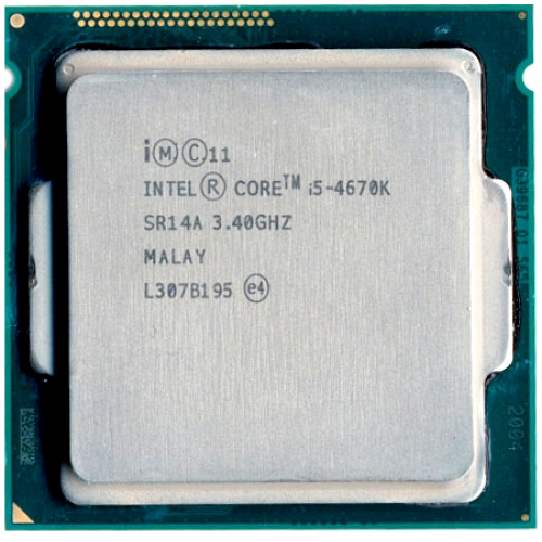 Купить Процессор Intel Original LGA1150 Core i5-4670K (3.40/6Mb) (SR14A) OEM в интернет-магазине Ravta – самая низкая цена