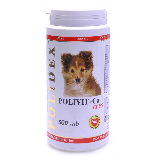 Купить Виттамины Polidex для собак для роста костной ткани и фосфорно-кальциевого обмена Polivit-Ca plus, 5 в интернет-магазине Ravta – самая низкая цена