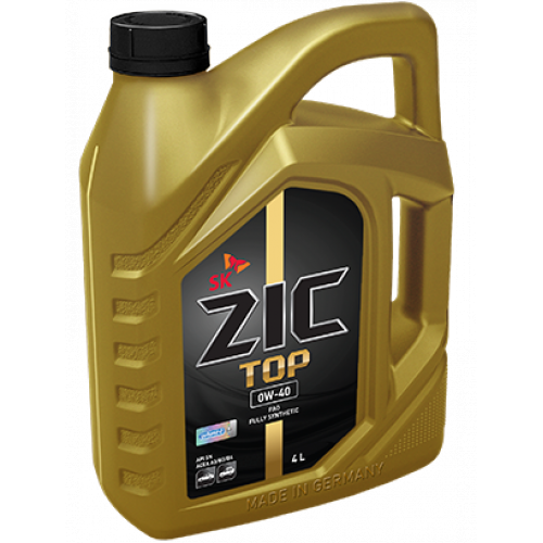 Купить Масло моторное ZIC TOP 0W-40 4л в интернет-магазине Ravta – самая низкая цена