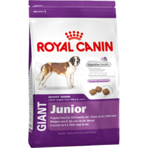 Купить Корм Royal Canin Giant Junior для щенков гигантских пород от 8 до 24 мес. 15кг в интернет-магазине Ravta – самая низкая цена