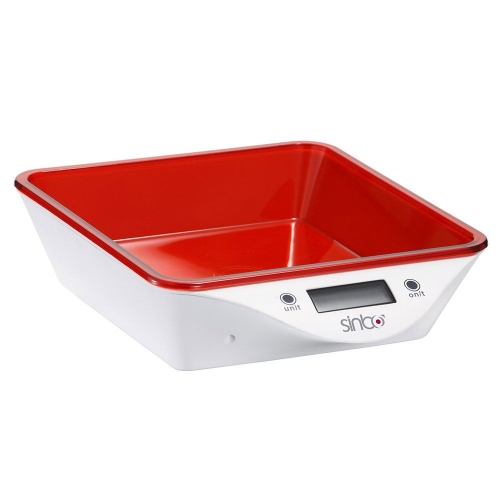 Купить Весы кухонные SINBO SKS 4520 красный в интернет-магазине Ravta – самая низкая цена