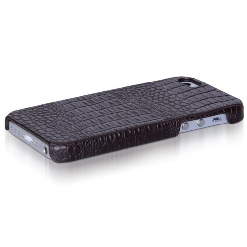 Купить Кожаный чехол-накладка Borofone Crocodile leather back cover case для iPhone 5 (кофейный) в интернет-магазине Ravta – самая низкая цена