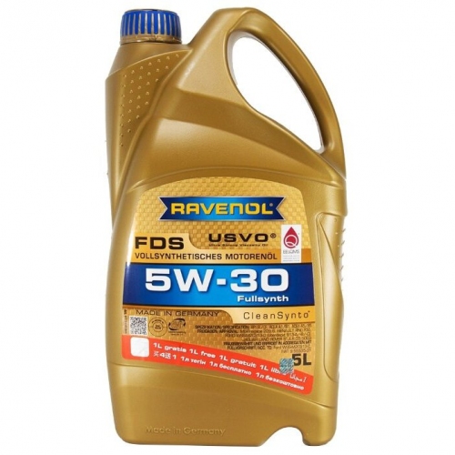 Купить Моторное масло RAVENOL FDS SAE 5W-30 ( 5л) в интернет-магазине Ravta – самая низкая цена