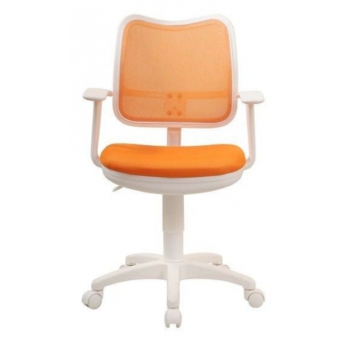 Купить Кресло Бюрократ CH-W797/OR/TW-96-1 спинка сетка оранжевый сиденье оранжевый (пластик белый) в интернет-магазине Ravta – самая низкая цена