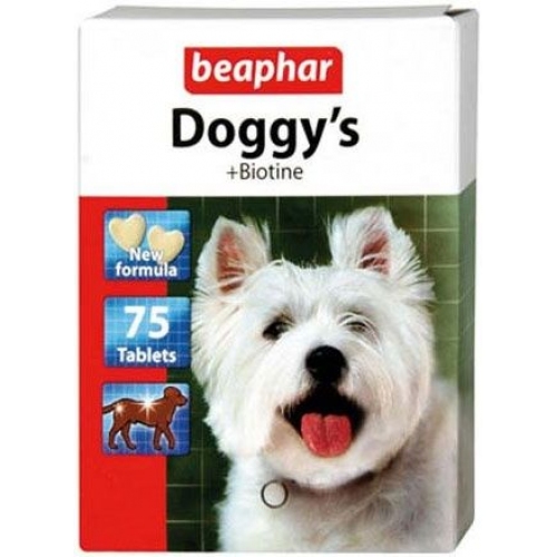 Купить Beaphar Витамины для собак с биотином Doggy`s+Biotin, 75шт. в интернет-магазине Ravta – самая низкая цена