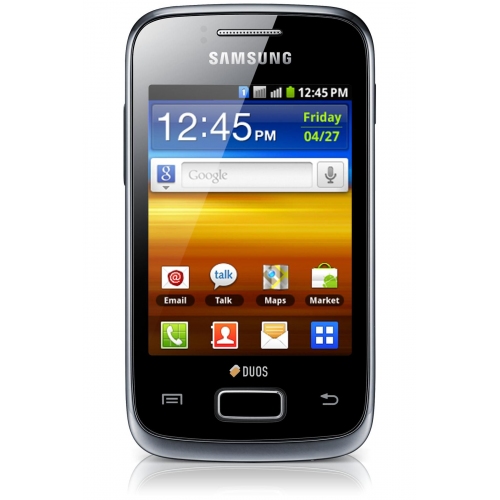 Купить Смартфон Samsung GT-S6102 Galaxy Y Duos (Strong Black) черный моноблок 3G 2Sim 3.14" And WiFi BT в интернет-магазине Ravta – самая низкая цена