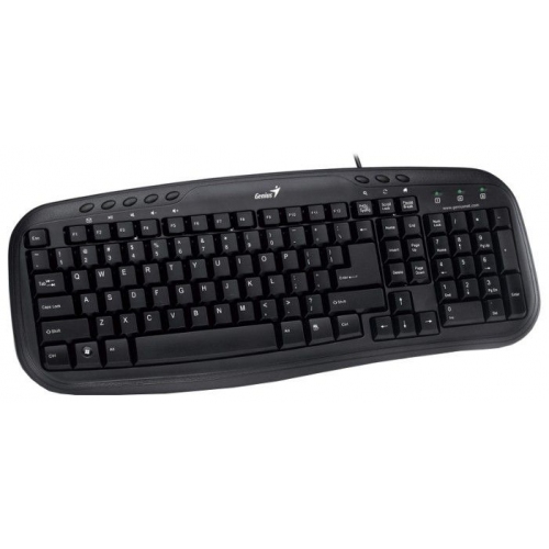 Купить Клавиатура Genius KB M200 black PS/2 colour box в интернет-магазине Ravta – самая низкая цена
