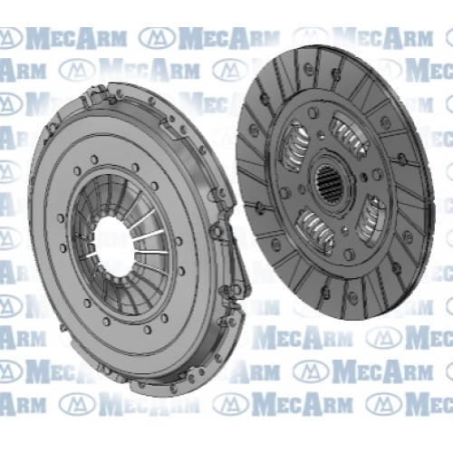 Купить mk9685d MECARM Комплект сцепления в интернет-магазине Ravta – самая низкая цена