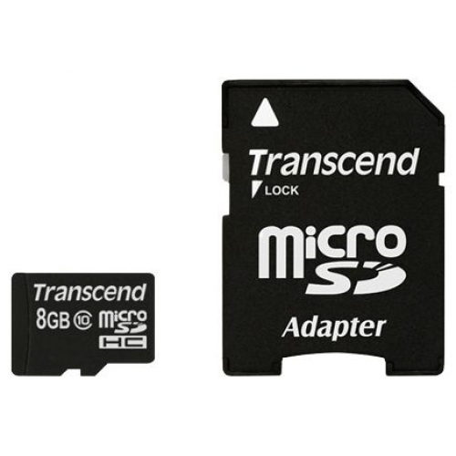 Купить Карта памяти Transcend TS8GUSDHC10 (microSDHC) в интернет-магазине Ravta – самая низкая цена