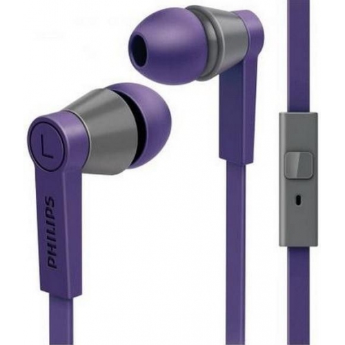 Купить Гарнитура Philips SHE5105PP/10 (фиолетовый) в интернет-магазине Ravta – самая низкая цена