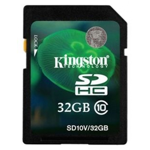 Купить Флеш карта SDHC 32Gb Class10 Kingston SD10V/32GB в интернет-магазине Ravta – самая низкая цена