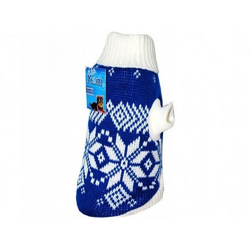 Купить Уют Свитер синий снежинки 45 см, размер 2XЛ, ТМ Уют, 1*72 шт0,101кг в интернет-магазине Ravta – самая низкая цена
