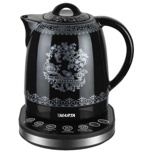 Купить Чайник Marta MT-1021 (черный) в интернет-магазине Ravta – самая низкая цена