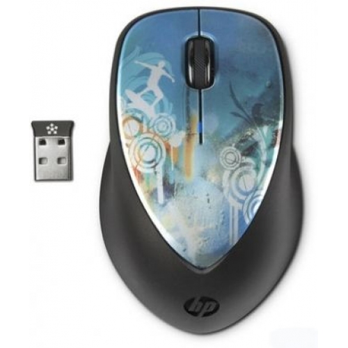 Купить Мышь HP H2F43AA X4000 Cowa Bunga Mouse Black-Blue USB в интернет-магазине Ravta – самая низкая цена