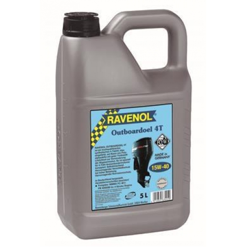 Купить Моторное масло для 4-T лод.моторов RAVENOL Outboardoel 4T SAE 15W-40 (5л) в интернет-магазине Ravta – самая низкая цена