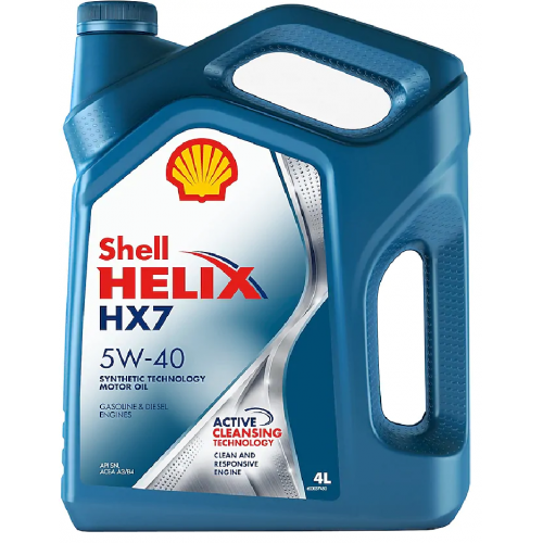 Купить Масло моторное Shell Helix HX7 5W-40 (4 л.) в интернет-магазине Ravta – самая низкая цена
