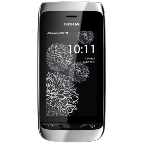Купить Мобильный телефон Nokia Asha 309 (white charme) в интернет-магазине Ravta – самая низкая цена