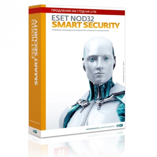 Купить ПО ESET NOD32 Smart Security - продление лицензии на 1 год на 3ПК, BOX в интернет-магазине Ravta – самая низкая цена