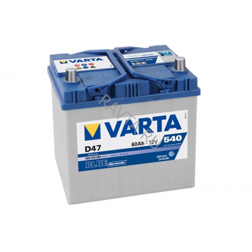 Купить Аккумулятор Varta Blue Dynamic 60Ач (правая) (560 410 054) в интернет-магазине Ravta – самая низкая цена