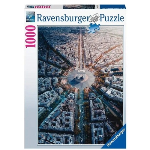Купить Ravensburger. Пазл карт. 1000 арт.15990 "Париж с высоты" в интернет-магазине Ravta – самая низкая цена