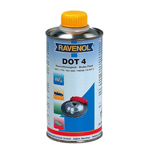 Купить Жидкость Ravenol DOT-4 (0,5 л) в интернет-магазине Ravta – самая низкая цена