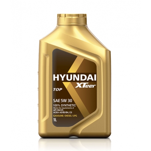 Купить HYUNDAI Моторное масло синтетическое XTeer TOP 5W-30 (1011004), 1л в интернет-магазине Ravta – самая низкая цена