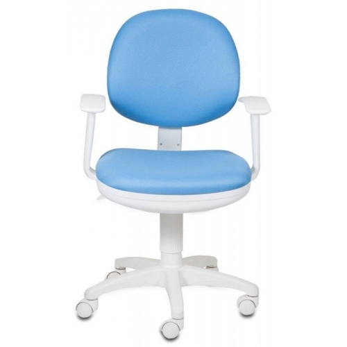 Купить Кресло Бюрократ CH-W356AXSN/15-107 голубой (пластик белый) в интернет-магазине Ravta – самая низкая цена