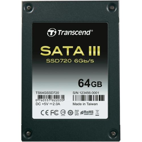 Купить Накопитель SSD Transcend Original SATA-III 64Gb TS64GSSD720 0 0 2.5 w500Mb/s r550Mb/s MLC в интернет-магазине Ravta – самая низкая цена