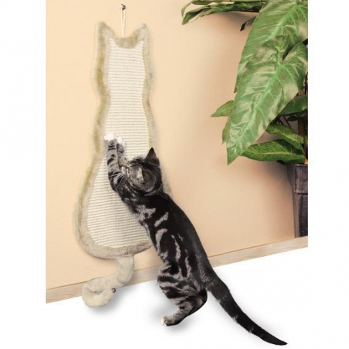 Купить Когтеточка TRIXIE "Кошка" 35*69 см, бежевая в интернет-магазине Ravta – самая низкая цена