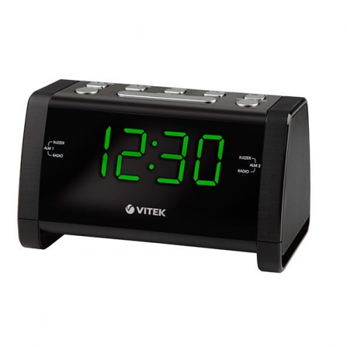Купить Радиочасы VITEK VT-6608 (BK) в интернет-магазине Ravta – самая низкая цена
