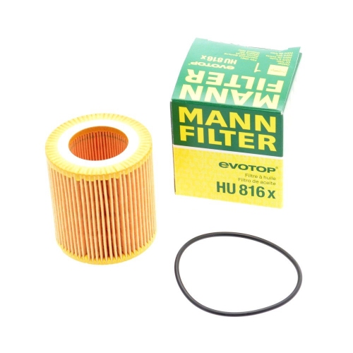 Купить HU 816 x Mann Фильтр маслянный   в интернет-магазине Ravta – самая низкая цена
