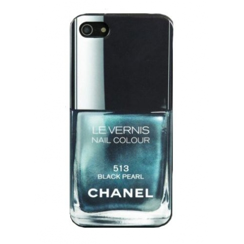 Купить Чехол-накладка Chanel "Лак" для iPhone 5 (серый/голубой) в интернет-магазине Ravta – самая низкая цена
