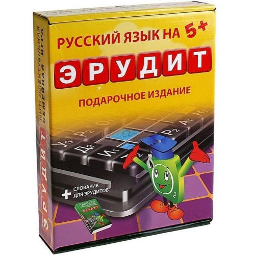 Купить Настольная игра "Эрудит" подарочный набор, Биплант (10008) в интернет-магазине Ravta – самая низкая цена