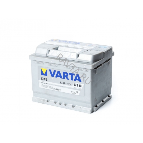 Купить Аккумулятор Varta Silver Dynamic 63Ач (правая) (563 400 061) в интернет-магазине Ravta – самая низкая цена
