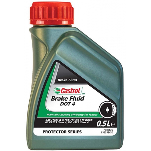 Купить Тормозная жидкость CASTROL Brake Fluid DOT 4 (0,5л) в интернет-магазине Ravta – самая низкая цена