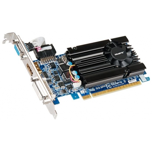 Купить Видеокарта GIGABYTE GeForce GT610 GV-N610D3-2GI 2Гб PCIE16 GDDR3 в интернет-магазине Ravta – самая низкая цена