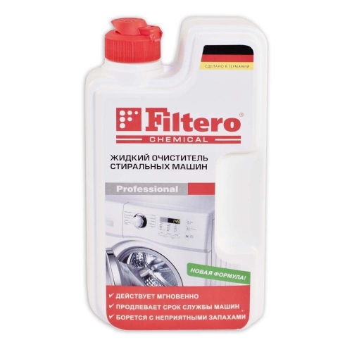 Купить Жидкий очиститель для стиральной машины Filtero 902 (25мл) в интернет-магазине Ravta – самая низкая цена