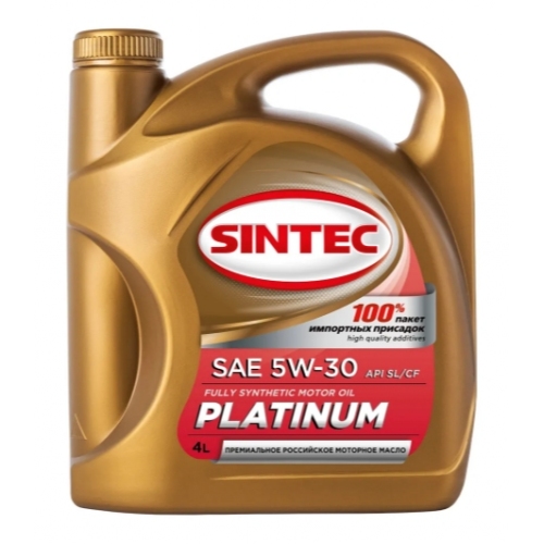 Купить Масло Sintec Платинум SAE 5W-30 API SN/CF (4л) в интернет-магазине Ravta – самая низкая цена