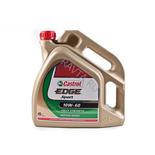 Купить Масло Castrol EDGE 10W 60 (4л) в интернет-магазине Ravta – самая низкая цена