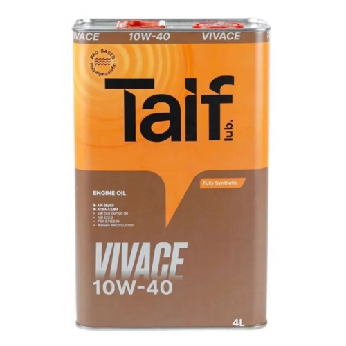 Купить Масло моторное TAIF TACT 10W-40 4л в интернет-магазине Ravta – самая низкая цена