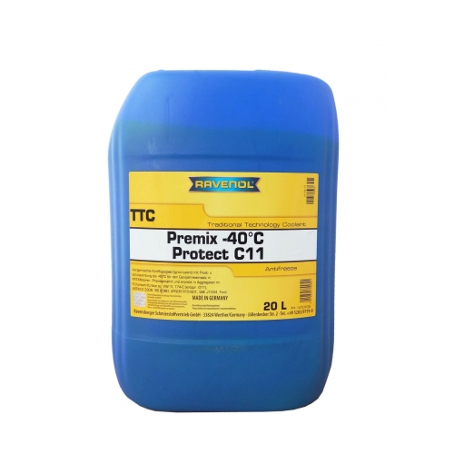 Купить Антифриз Ravenol желтый TTC Traditional Technology Coolant Premix (20 л) в интернет-магазине Ravta – самая низкая цена