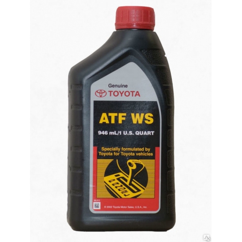 Купить TOYOTA ATF WS Масло трансмиссионное  0,946л (00289-ATFWS) USA в интернет-магазине Ravta – самая низкая цена